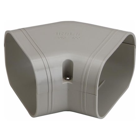 Slimduct Slimduct Line Set Covers 5.25 in. W X 3 in. H Ivory 86132